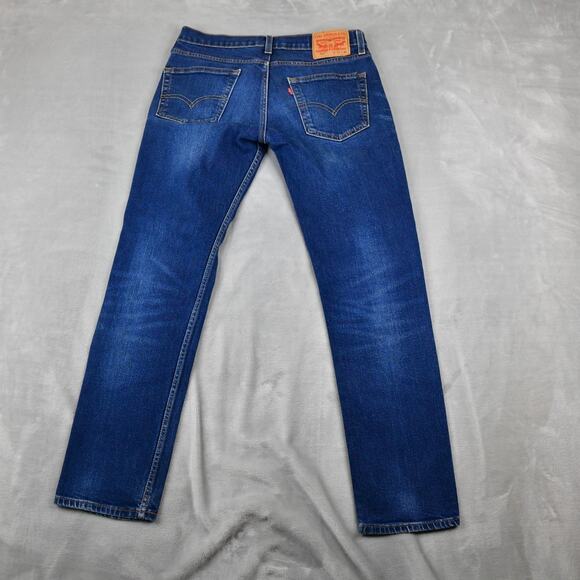 Levis Jeans 511 Mens 32x30 (31x29 Meas) Slim Fit Blue Denim - Picture 5 of 9